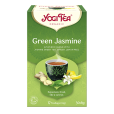 HERBATA ZIELONA JAŚMINOWA (GREEN JASMINE) BIO (17 x 1,8 g) 30,6 g - YOGI TEA