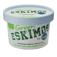 LODY - GREEN ESKIMOS - ŚMIETANKOWE BEZGLUTENOWE W KUBKU BIO 170 ml