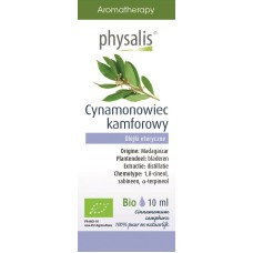 OLEJEK ETERYCZNY CYNAMONOWIEC KAMFOROWY (RAVINTSARA) BIO 10 ml - PHYSALIS